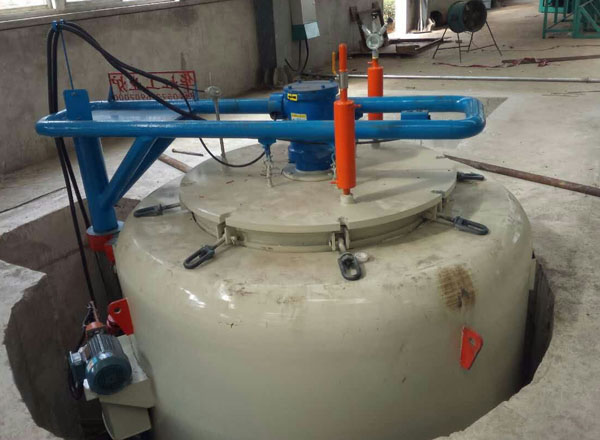 井式气体氮化炉的操作方法